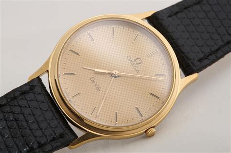 omega deville quartz watch cal 1417|omega de ville old models.